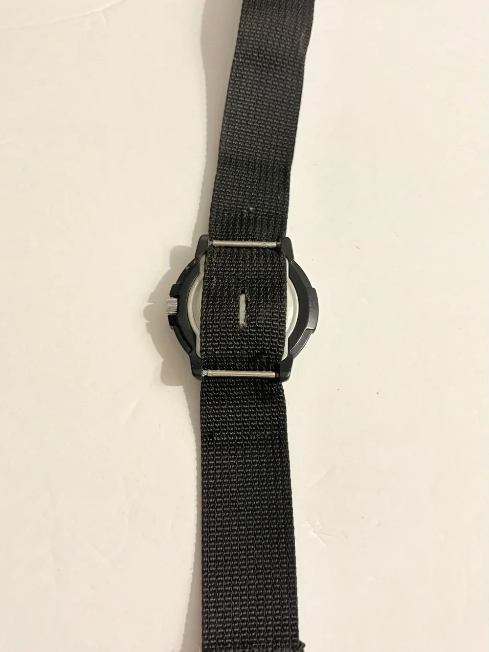 Alfex quartz watch Swiss model with 20 ATM water resistance black nylon strap
